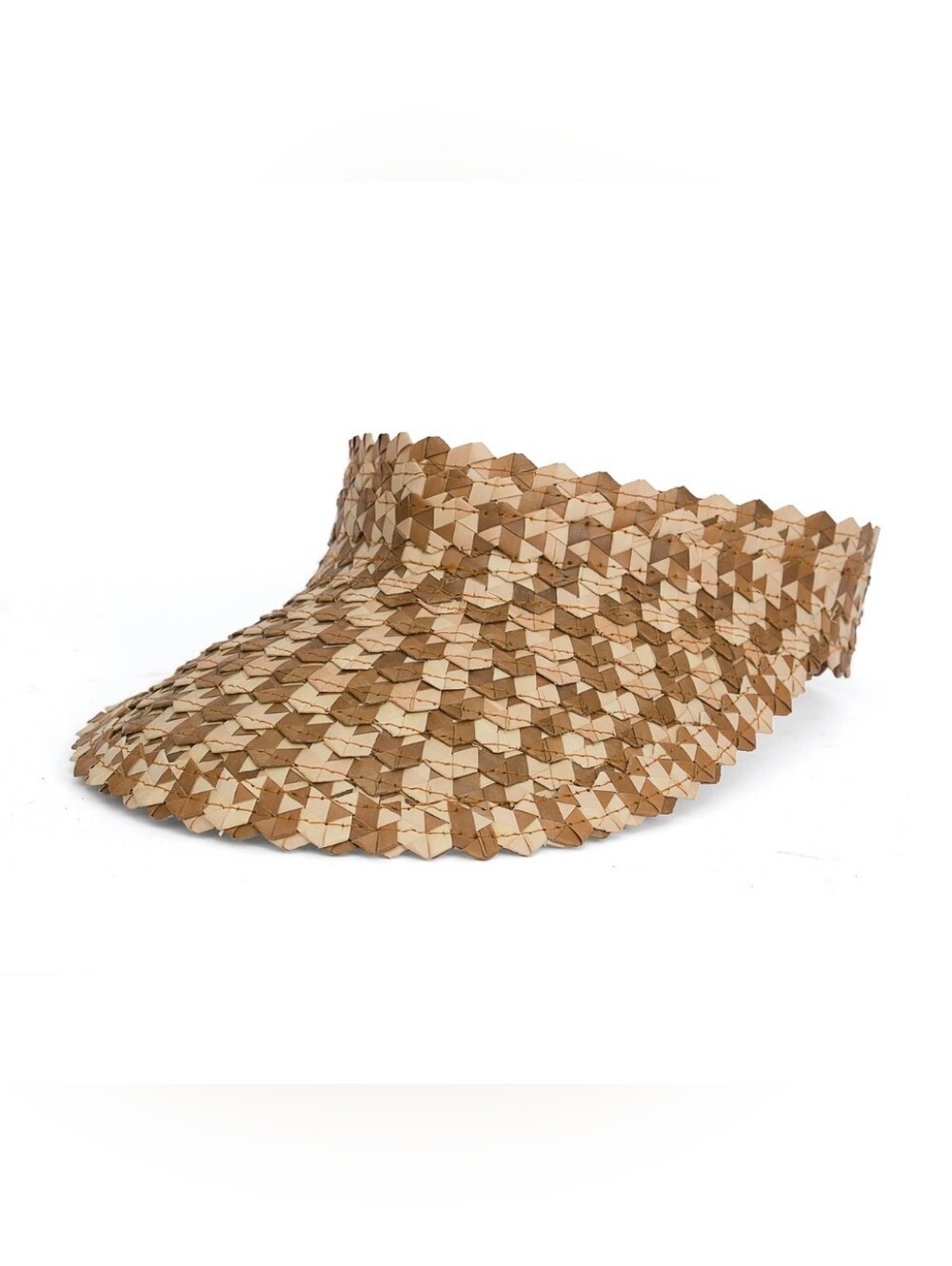 Kittenish Sun Visor Natural/Tan Hat
